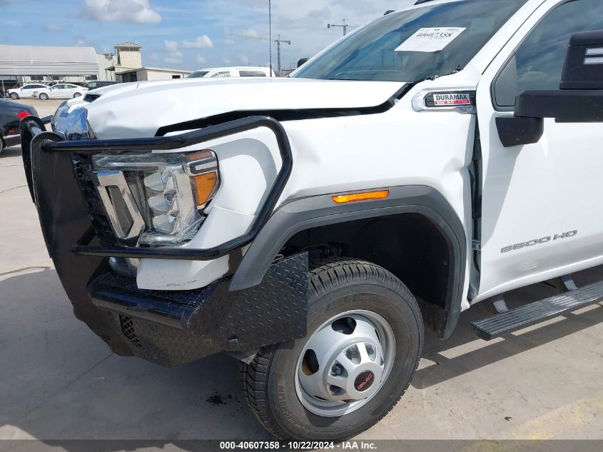 2021 GMC Sierra 3500Hd 4Wd Long Bed VIN: 1GT49SEY1MF218758 Lot: 40607358