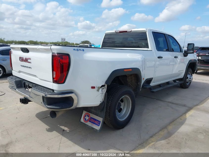 2021 GMC Sierra 3500Hd 4Wd Long Bed VIN: 1GT49SEY1MF218758 Lot: 40607358