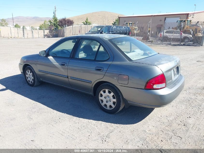 2001 Nissan Sentra Gxe VIN: 3N1CB51D31L495811 Lot: 40607361