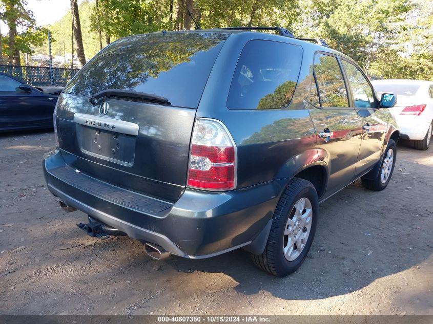 2004 Acura Mdx VIN: 2HNYD18824H522258 Lot: 40607380