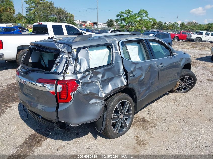 2021 GMC Acadia Fwd Slt VIN: 1GKKNMLS5MZ175557 Lot: 40607391