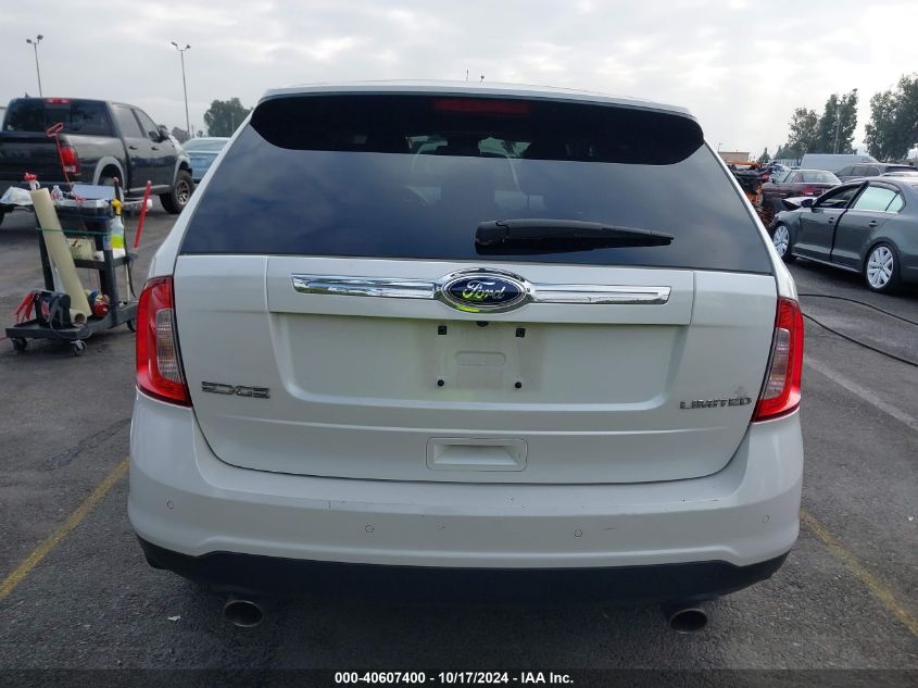 2013 Ford Edge Limited VIN: 2FMDK3KC2DBB82966 Lot: 40607400