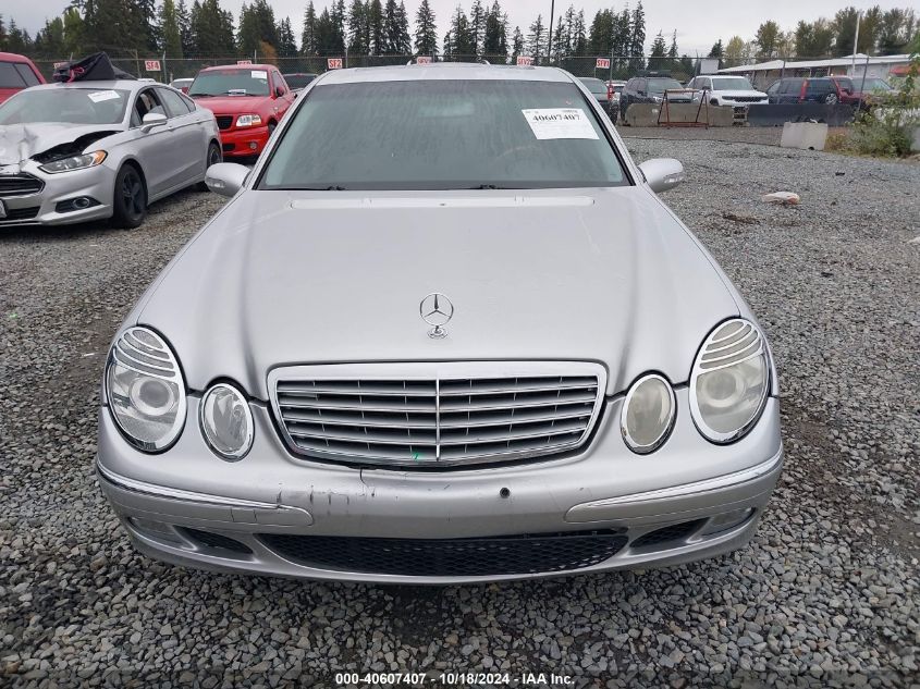 2005 Mercedes-Benz E 500 4Matic VIN: WDBUF83J25X183014 Lot: 40607407