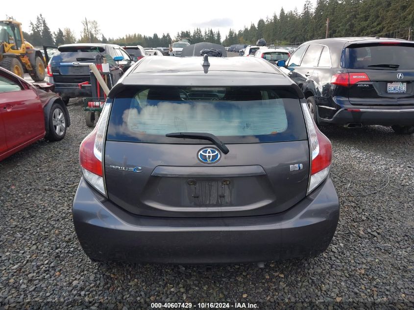 2016 Toyota Prius C One VIN: JTDKDTB38G1121434 Lot: 40607429