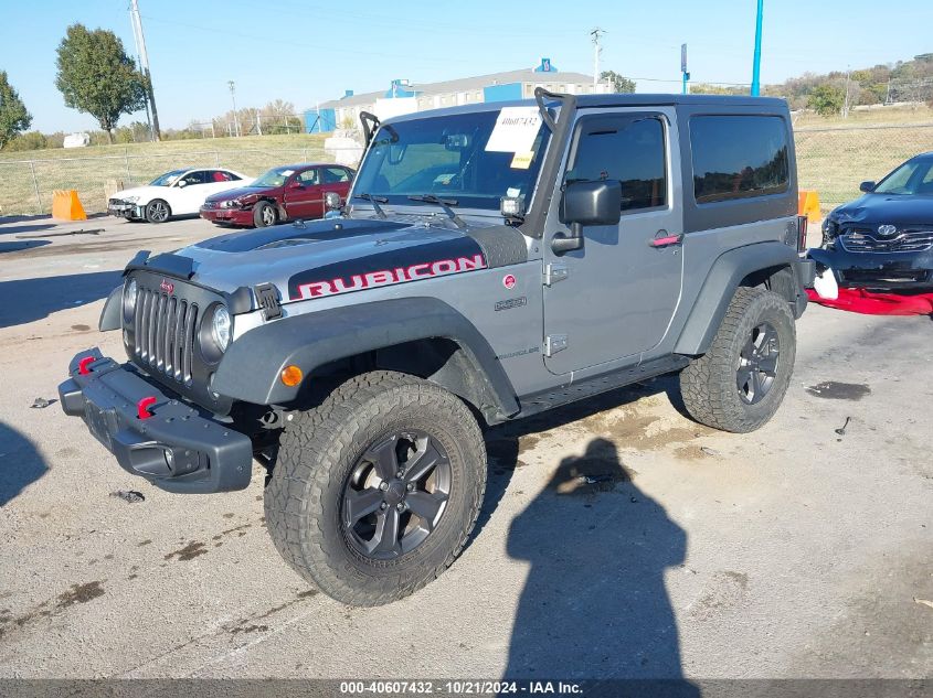 VIN 1C4BJWCG5HL611184 2017 Jeep Wrangler, Rubicon R... no.2