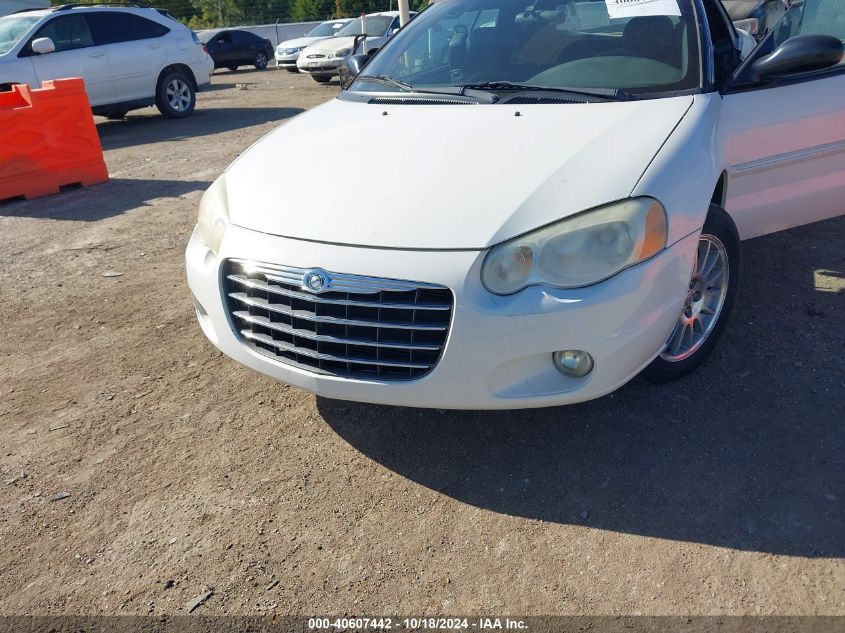 2005 Chrysler Sebring Touring VIN: 1C3EL55R05N538505 Lot: 40607442