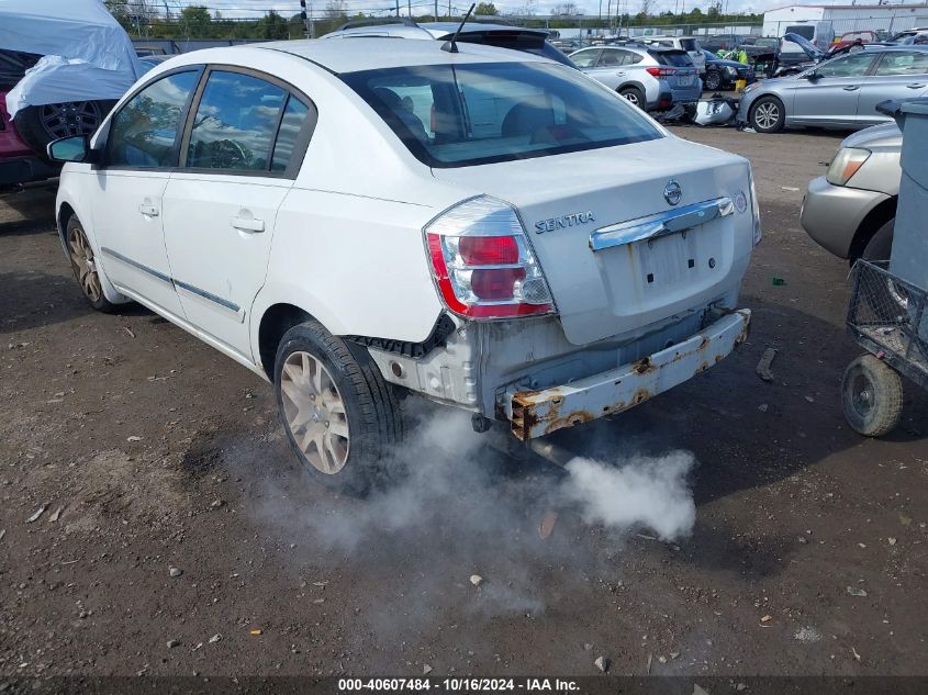 2010 Nissan Sentra 2.0S VIN: 3N1AB6AP3AL649425 Lot: 40607484