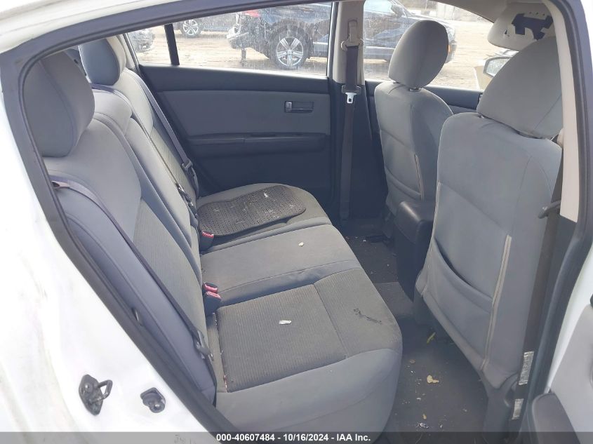 2010 Nissan Sentra 2.0S VIN: 3N1AB6AP3AL649425 Lot: 40607484