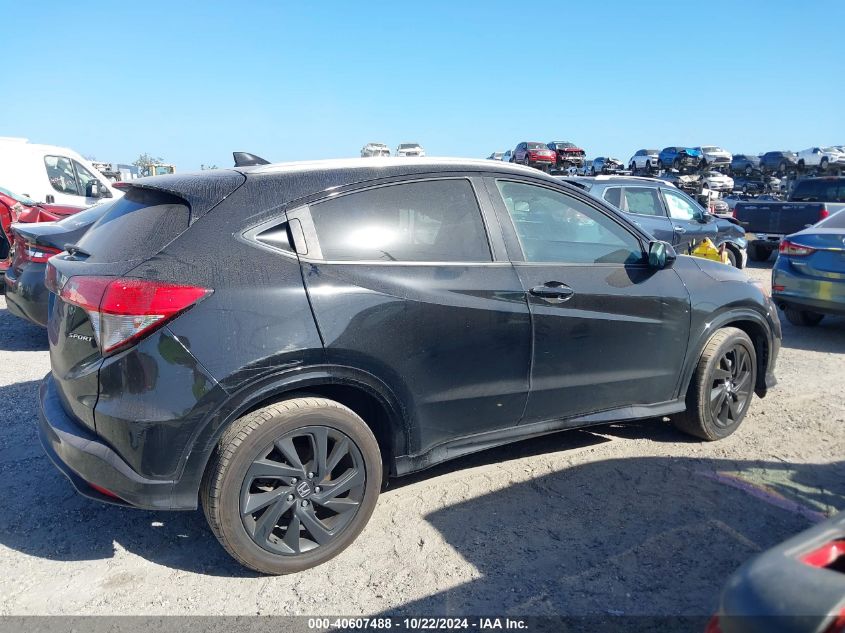 2022 Honda Hr-V 2Wd Sport VIN: 3CZRU5H17NM721906 Lot: 40607488