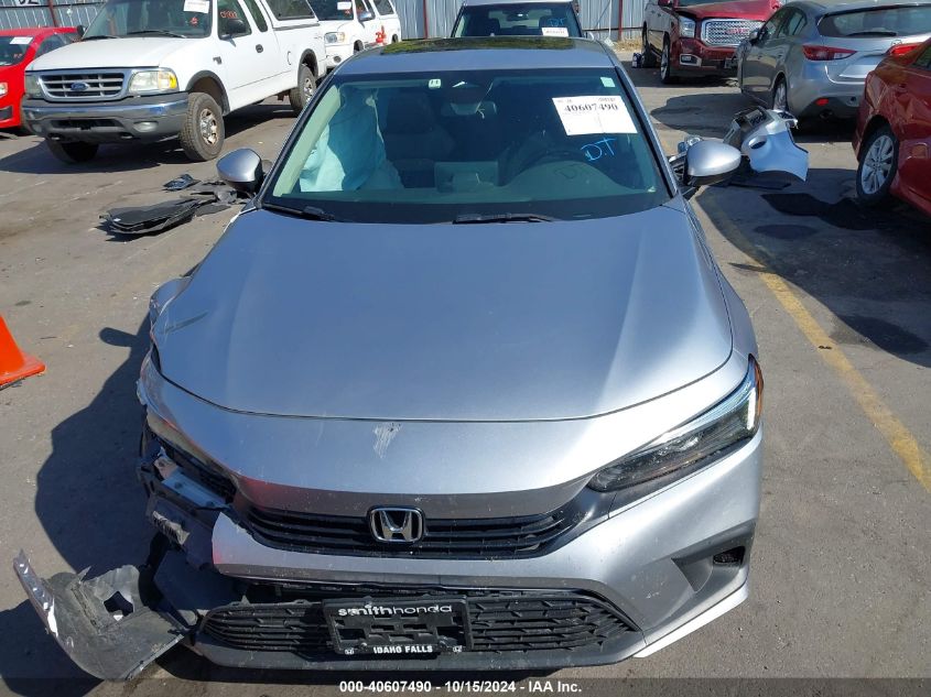 2022 Honda Civic Ex VIN: 2HGFE1F71NH327727 Lot: 40607490