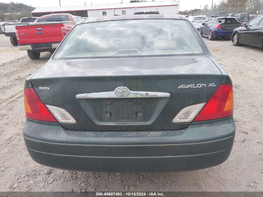 2000 Toyota Avalon Xl VIN: 4T1BF28B1YU007659 Lot: 40607493