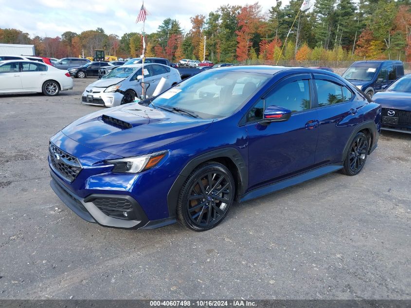 2022 Subaru Wrx Premium VIN: JF1VBAF61N9032613 Lot: 40607498