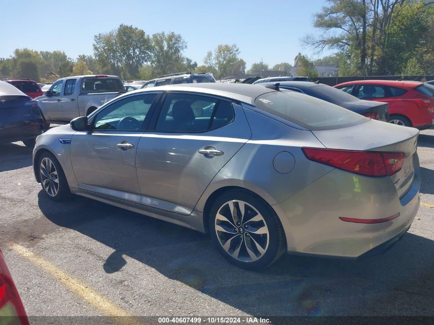 2015 Kia Optima Sx Turbo VIN: 5XXGR4A6XFG465035 Lot: 40607499