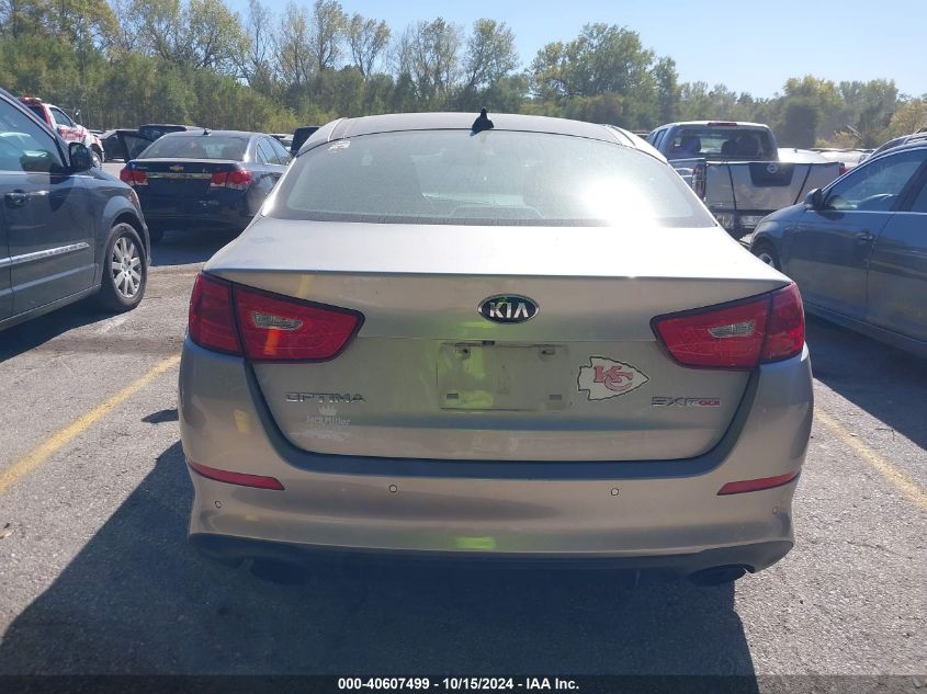 2015 Kia Optima Sx Turbo VIN: 5XXGR4A6XFG465035 Lot: 40607499