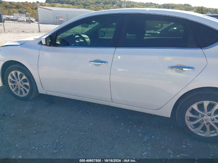 2018 Nissan Sentra Sv VIN: 3N1AB7APXJL649055 Lot: 40607500