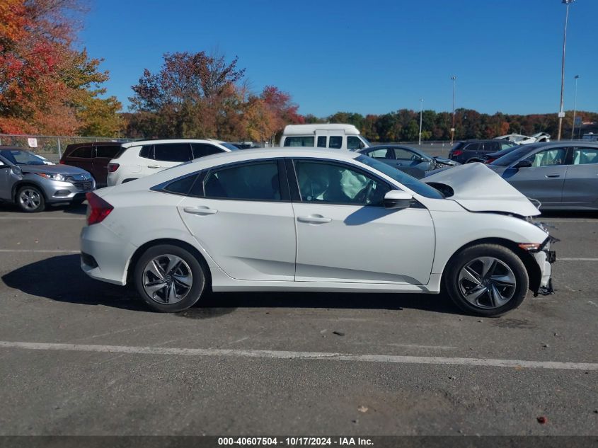 2019 Honda Civic Lx VIN: 2HGFC2F61KH602267 Lot: 40607504