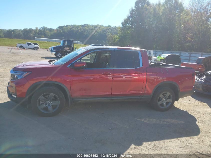 2023 Honda Ridgeline Rtl VIN: 5FPYK3F56PB045755 Lot: 40607552