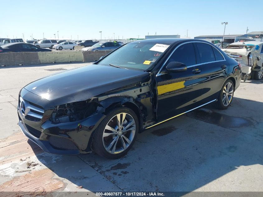 2016 Mercedes-Benz C 300 Luxury/Sport VIN: 55SWF4JB0GU122514 Lot: 40607577