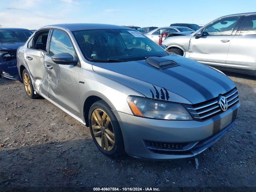 2012 Volkswagen Passat 2.5L S VIN: 1VWAP7A36CC039662 Lot: 40607584