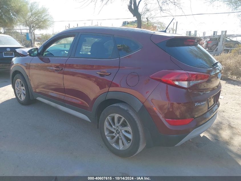 2017 Hyundai Tucson Eco VIN: KM8J33A26HU419905 Lot: 40607615