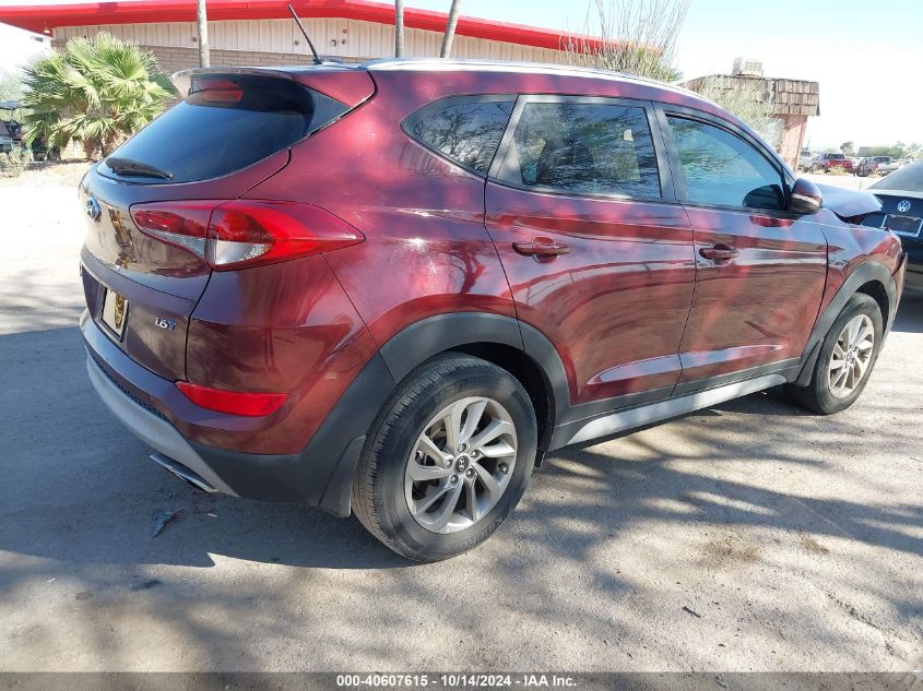 2017 Hyundai Tucson Eco VIN: KM8J33A26HU419905 Lot: 40607615