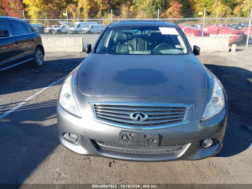 2013 Infiniti G37X VIN: JN1CV6AR7DM357949 Lot: 40607632