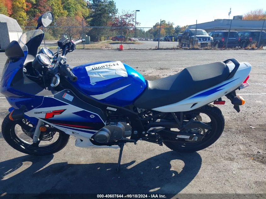 2009 Suzuki Gs500 VIN: VTTGM51A392101121 Lot: 40607644