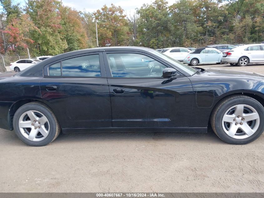 2014 Dodge Charger Police VIN: 2C3CDXAT0EH124747 Lot: 40607667