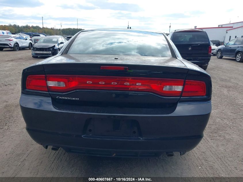 2014 Dodge Charger Police VIN: 2C3CDXAT0EH124747 Lot: 40607667