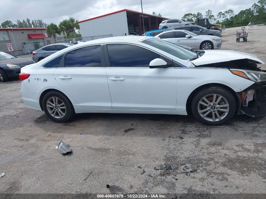 2017 Hyundai Sonata VIN: 5NPE24AF2HH572647 Lot: 40607675