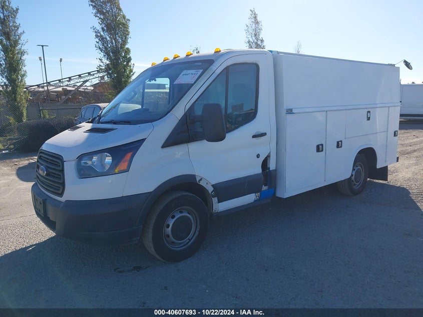 VIN 1FDBW5ZM0JKA36492 2018 FORD TRANSIT-350 CAB