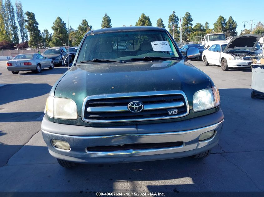 2001 Toyota Tundra Sr5 V8 VIN: 5TBBT44111S177982 Lot: 40607694