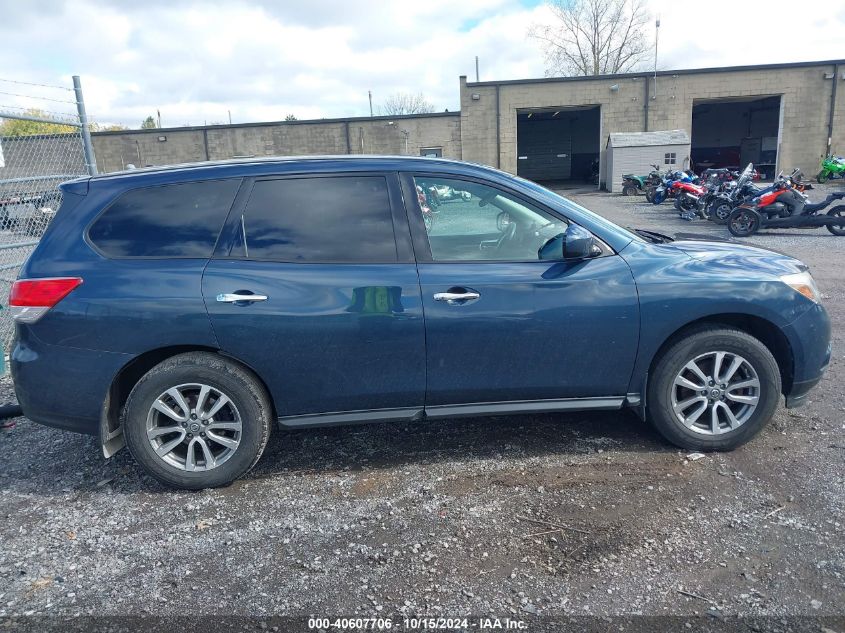 2013 Nissan Pathfinder S VIN: 5N1AR2MMXDC640820 Lot: 40607706