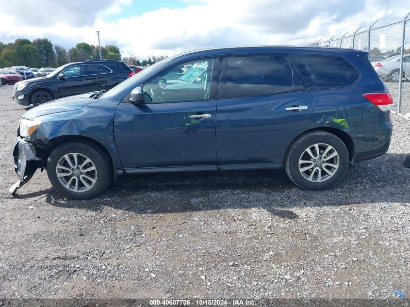 2013 Nissan Pathfinder S VIN: 5N1AR2MMXDC640820 Lot: 40607706