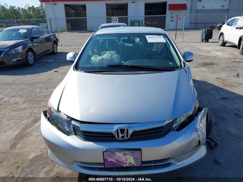 2012 Honda Civic Sdn Lx VIN: 2HGFB2F53CH562740 Lot: 40607710