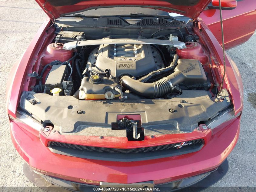 2011 Ford Mustang Gt Premium VIN: 1ZVBP8CF1B5104793 Lot: 40607728