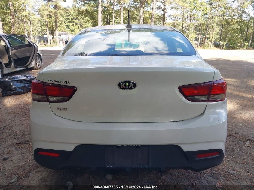 2018 Kia Rio Lx VIN: 3KPA24AB6JE060573 Lot: 40607755