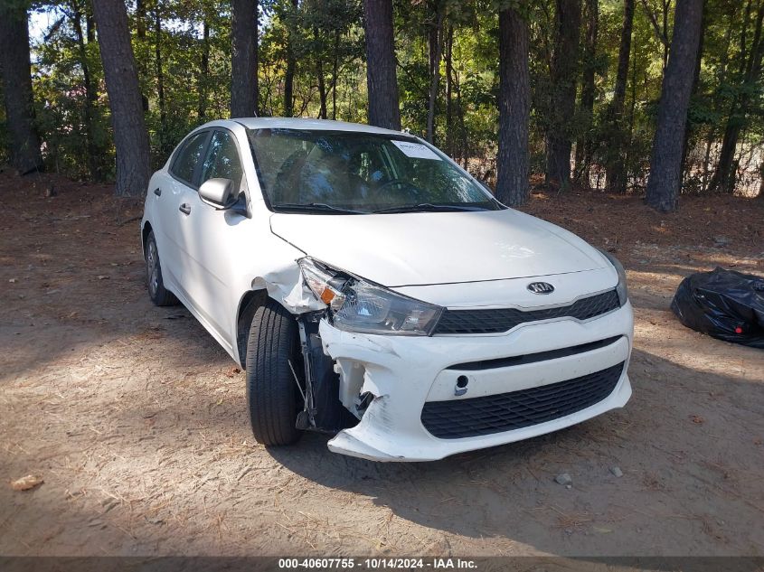 2018 Kia Rio Lx VIN: 3KPA24AB6JE060573 Lot: 40607755