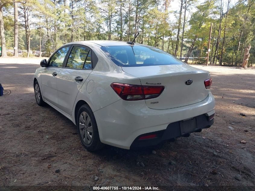 2018 Kia Rio Lx VIN: 3KPA24AB6JE060573 Lot: 40607755