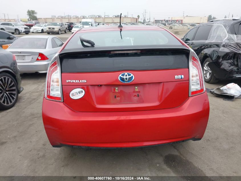 2013 Toyota Prius VIN: JTDKN3DU6D5619171 Lot: 40607760