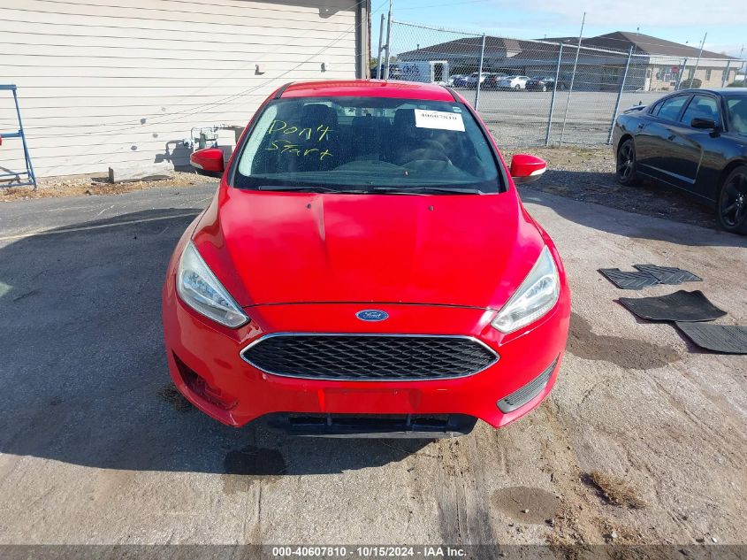 2015 Ford Focus Se VIN: 1FADP3F29FL233993 Lot: 40607810