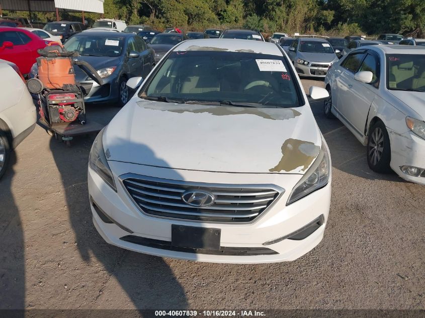 2015 Hyundai Sonata Se VIN: 5NPE24AF1FH167926 Lot: 40607839