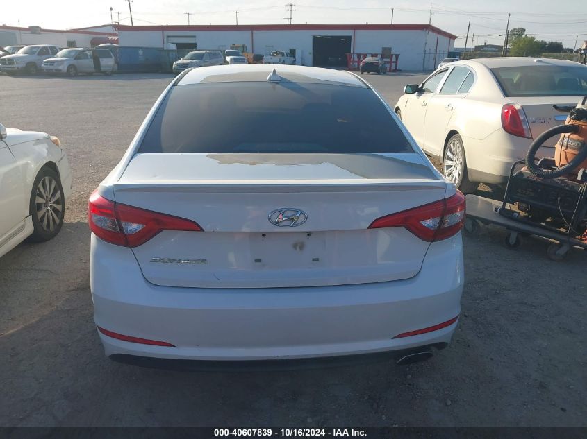 2015 Hyundai Sonata Se VIN: 5NPE24AF1FH167926 Lot: 40607839