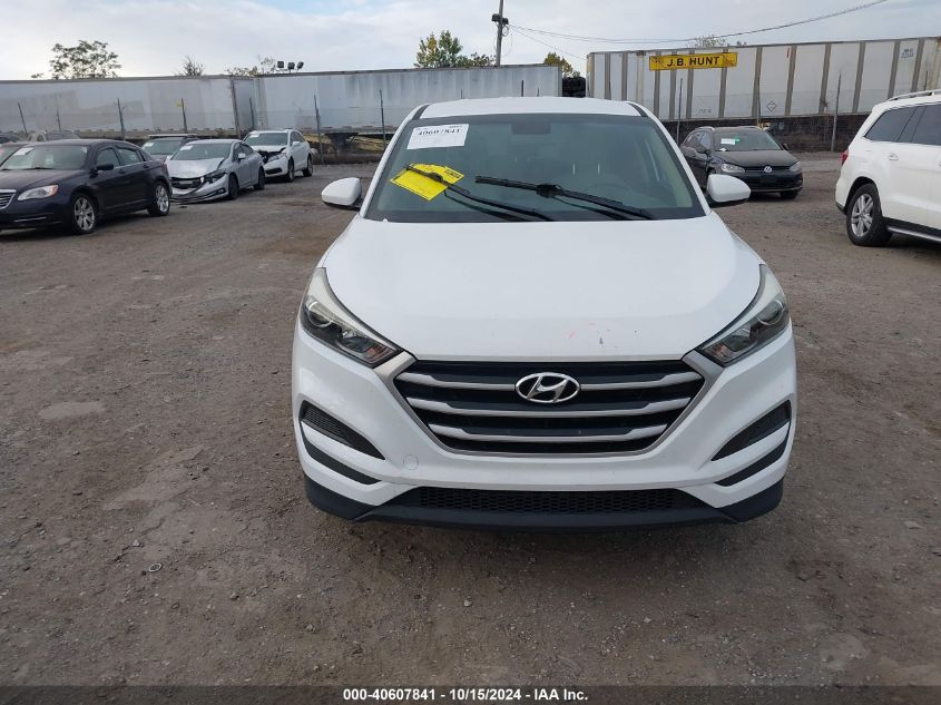 2017 Hyundai Tucson Se VIN: KM8J23A43HU403715 Lot: 40607841