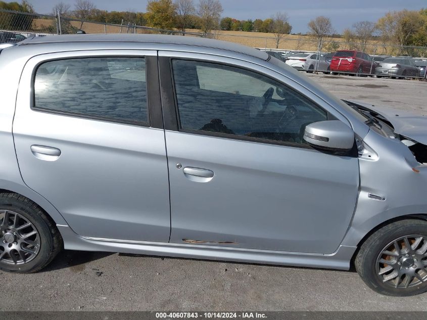 2018 Mitsubishi Mirage Se VIN: ML32A4HJ8JH007276 Lot: 40607843