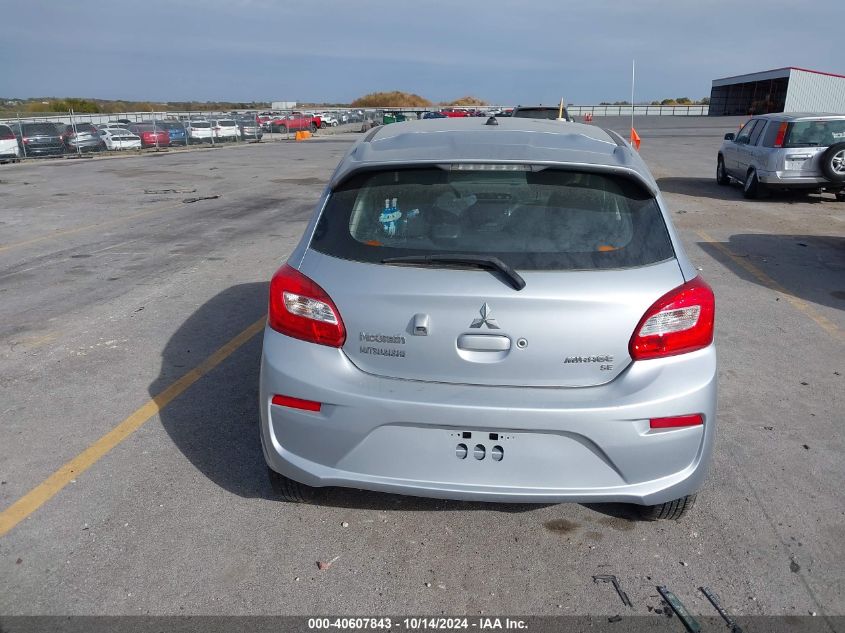 2018 Mitsubishi Mirage Se VIN: ML32A4HJ8JH007276 Lot: 40607843