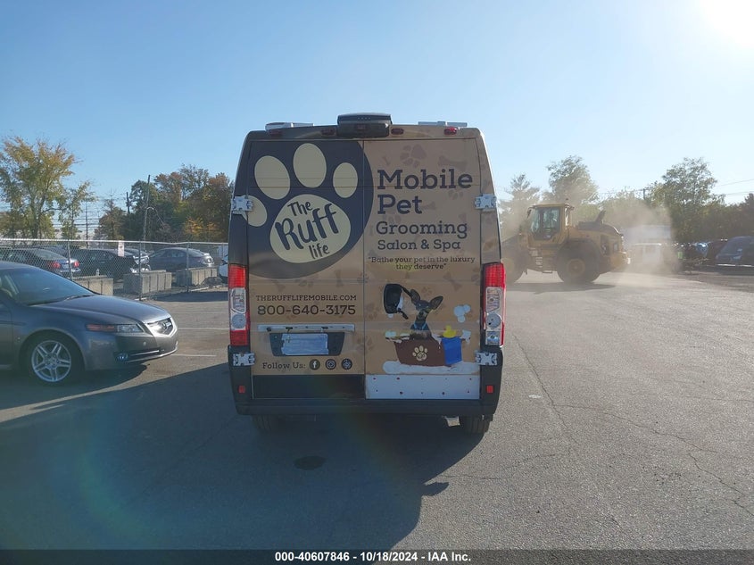 VIN 3C6LRVDG4PE604702 2023 RAM PROMASTER 2500 HIGH ROOF 159 WB