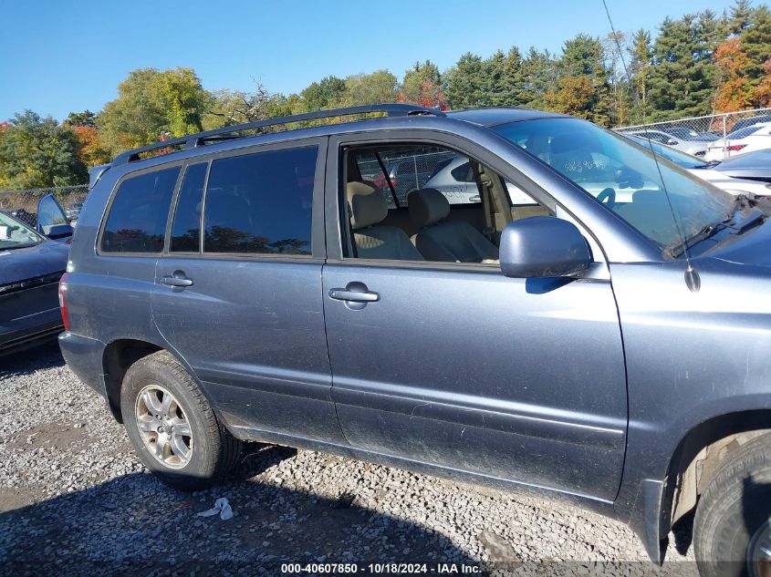 2004 Toyota Highlander V6 VIN: JTEEP21A240056205 Lot: 40607850