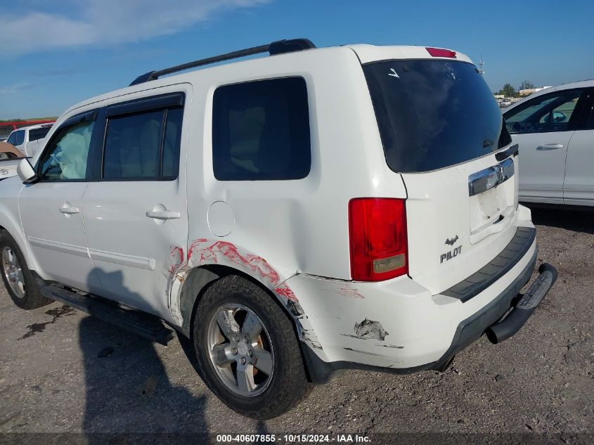 2011 Honda Pilot Ex-L VIN: 5FNYF4H59BB022155 Lot: 40607855