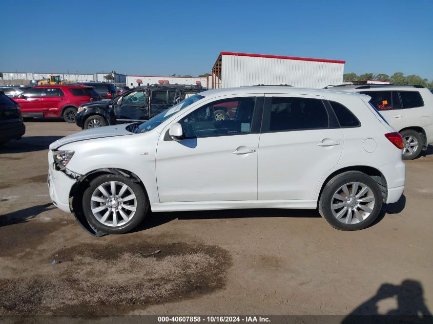 2011 Mitsubishi Outlander Sport Se VIN: JA4AP4AUXBZ022816 Lot: 40607858